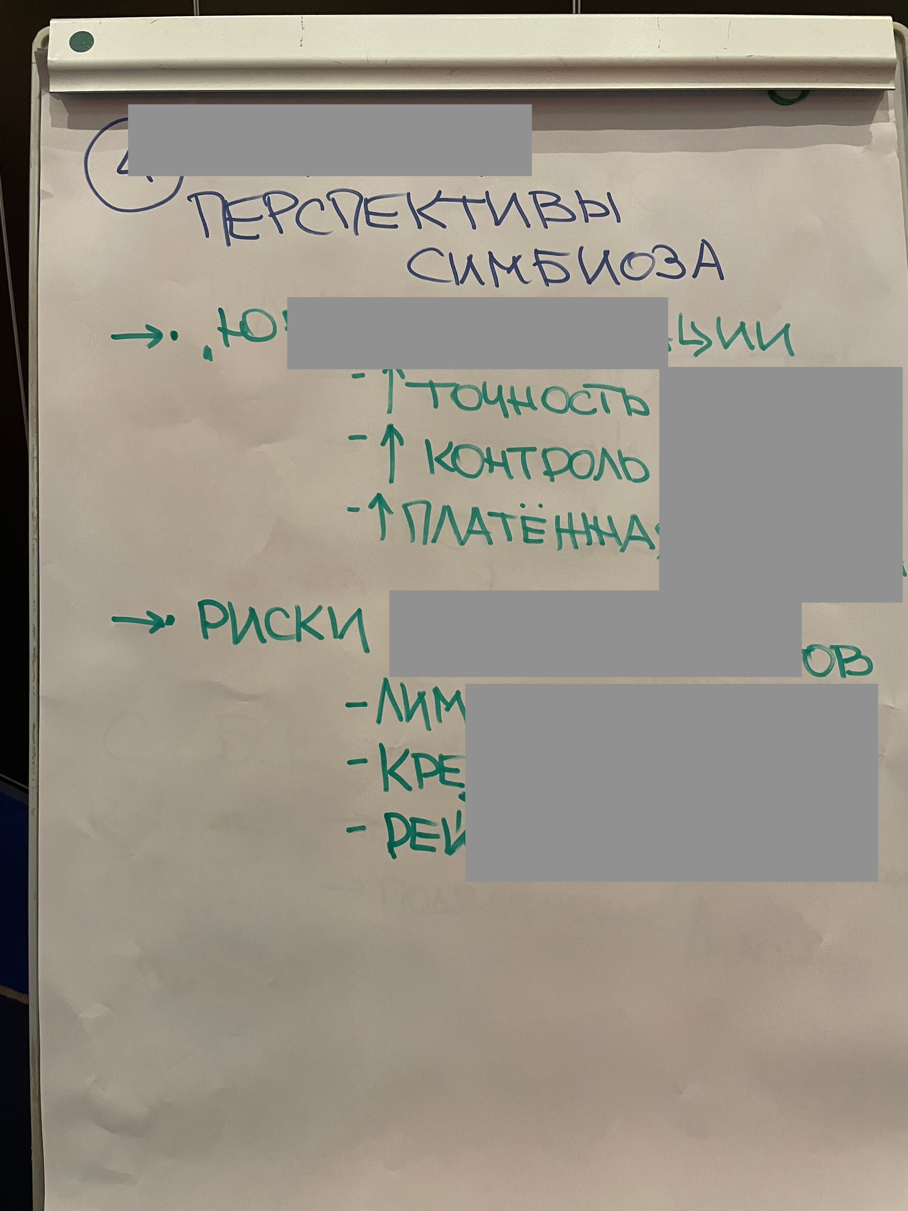 Результат обсуждения развития направления