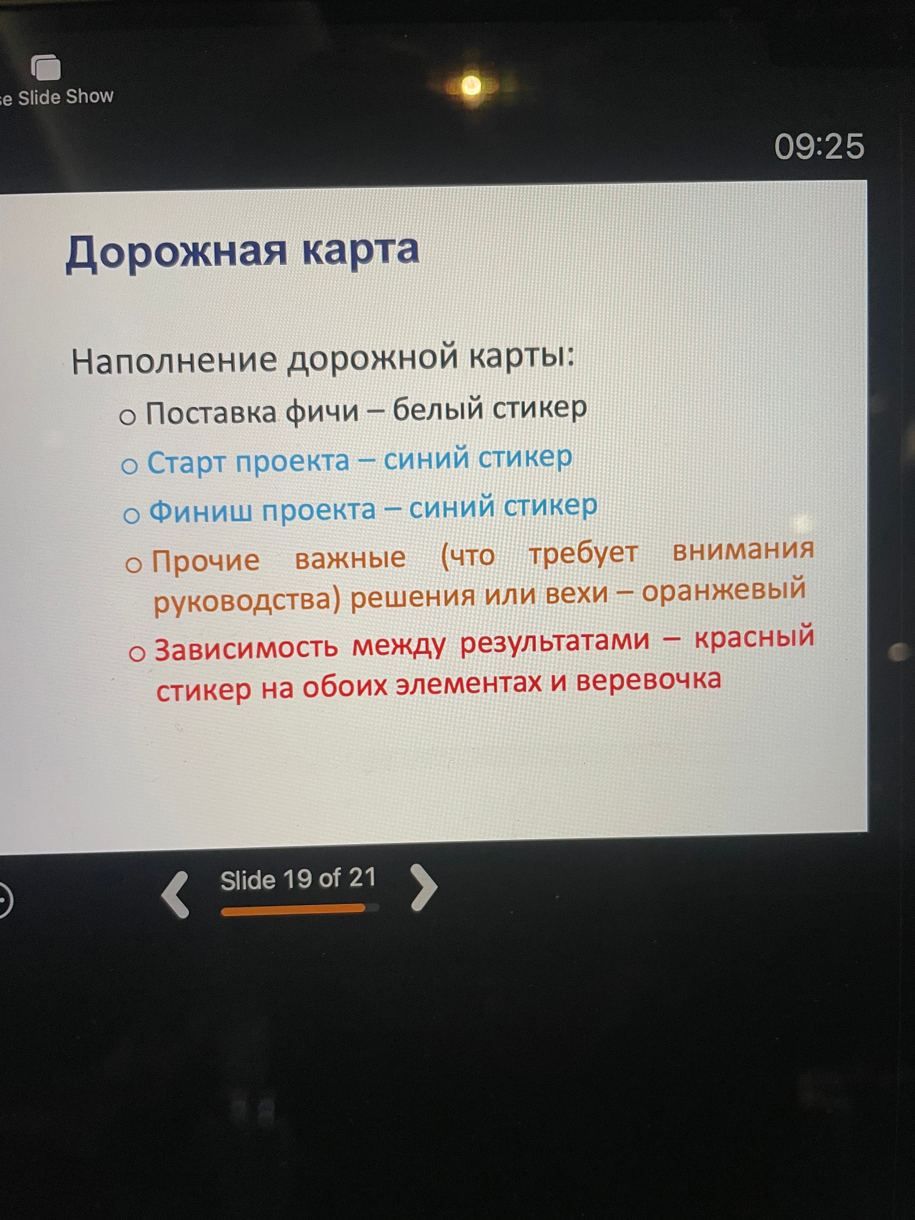 Правила заполнения дорожной карты