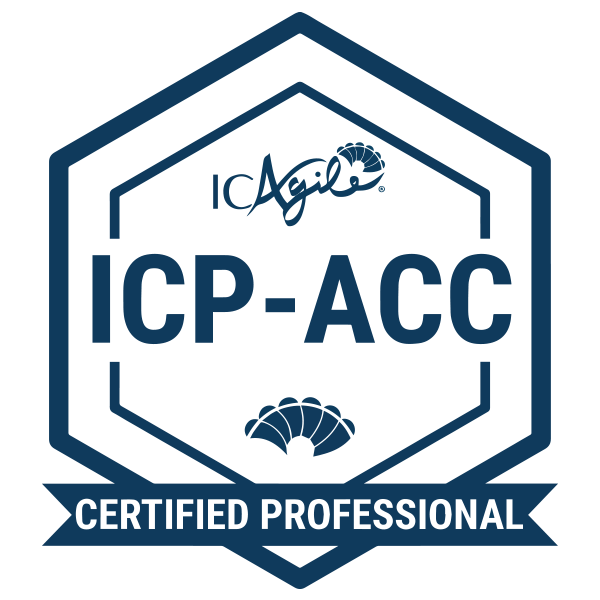 Бейдж ICP Agile Coaching